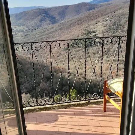 Eagle's Nest Panoramic House In The Village With Fireplace * Ciciliano