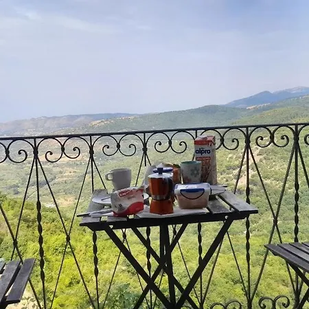 Eagle's Nest Panoramic House In The Village With Fireplace Apartment Ciciliano
